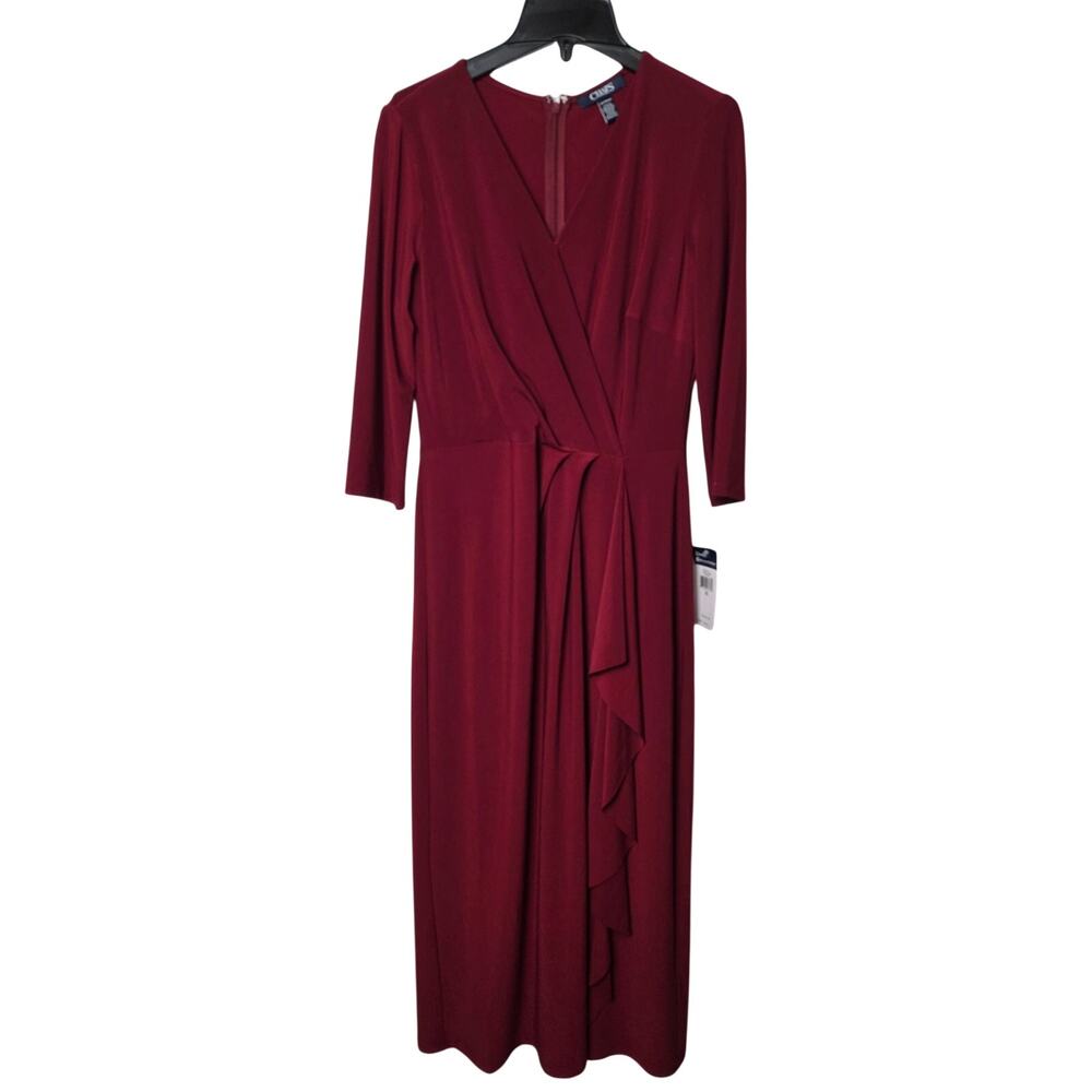 Chaps XS Burgundy Dress
